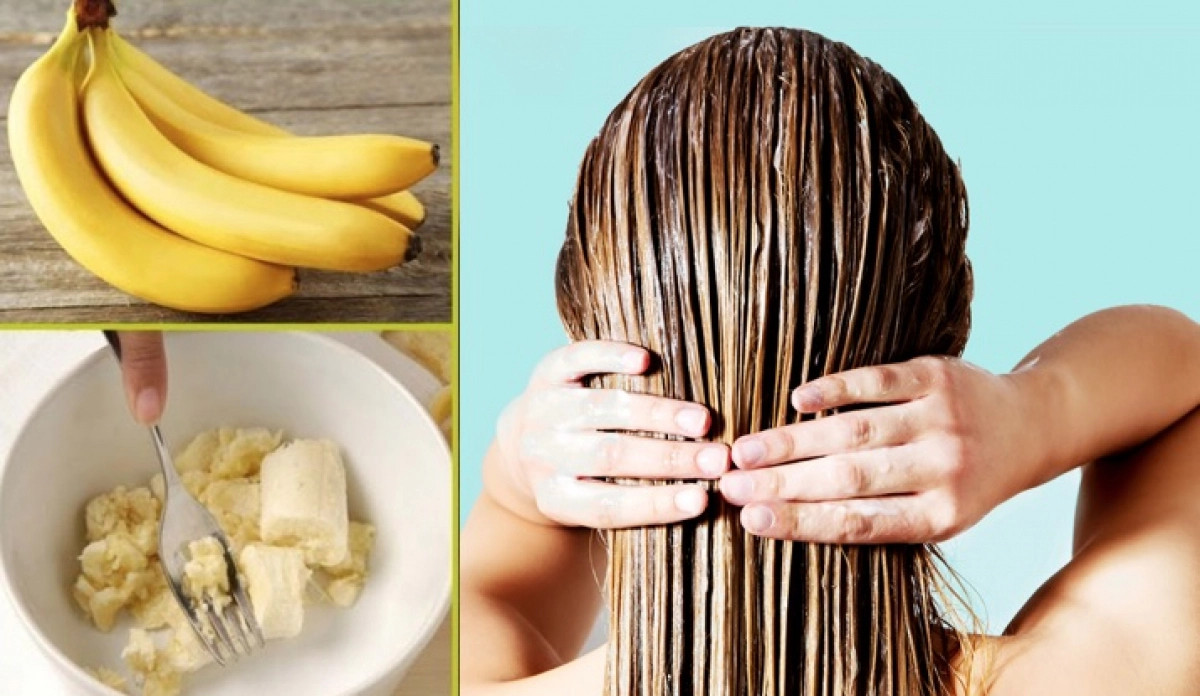 Mặt nạ ủ tóc từ chuối