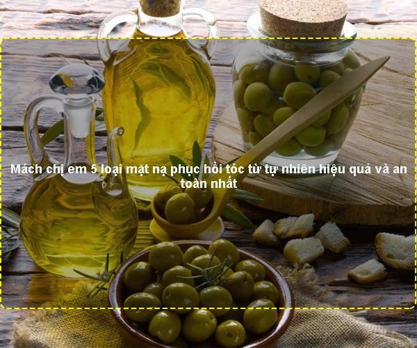 Mách chị em 5 loại mặt nạ phục hồi tóc từ tự nhiên hiệu quả và an toàn nhất