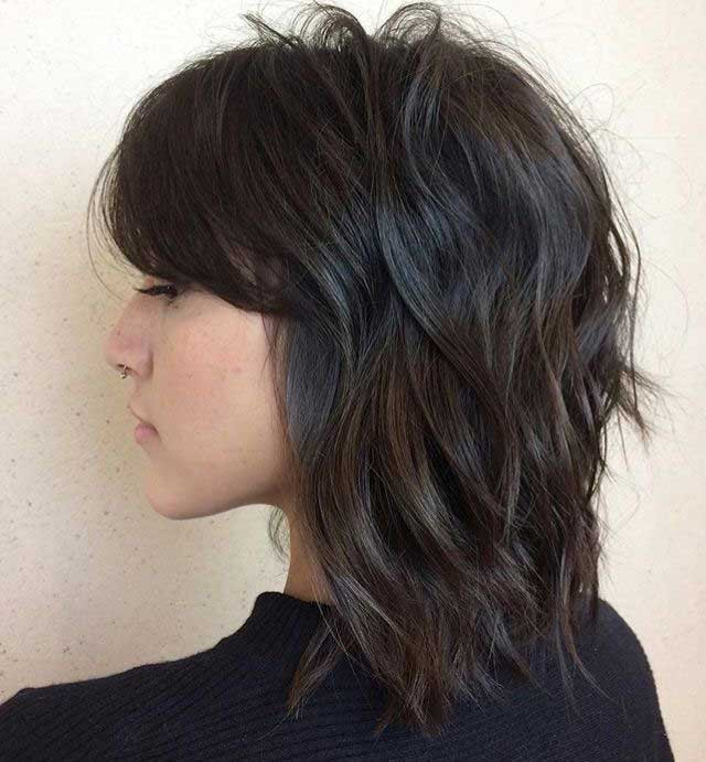 Tóc Shag Gợn Sóng