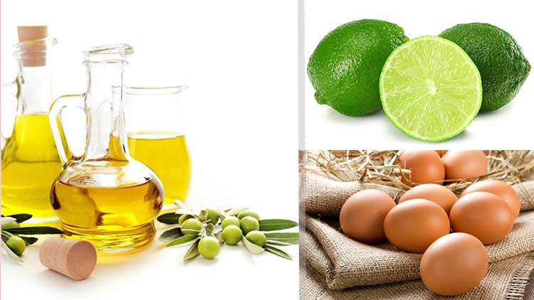 3. Ủ Tóc Bằng Dầu Oliu Và Trứng Gà, Chanh Cho Tóc Bị Chẻ Ngọn
