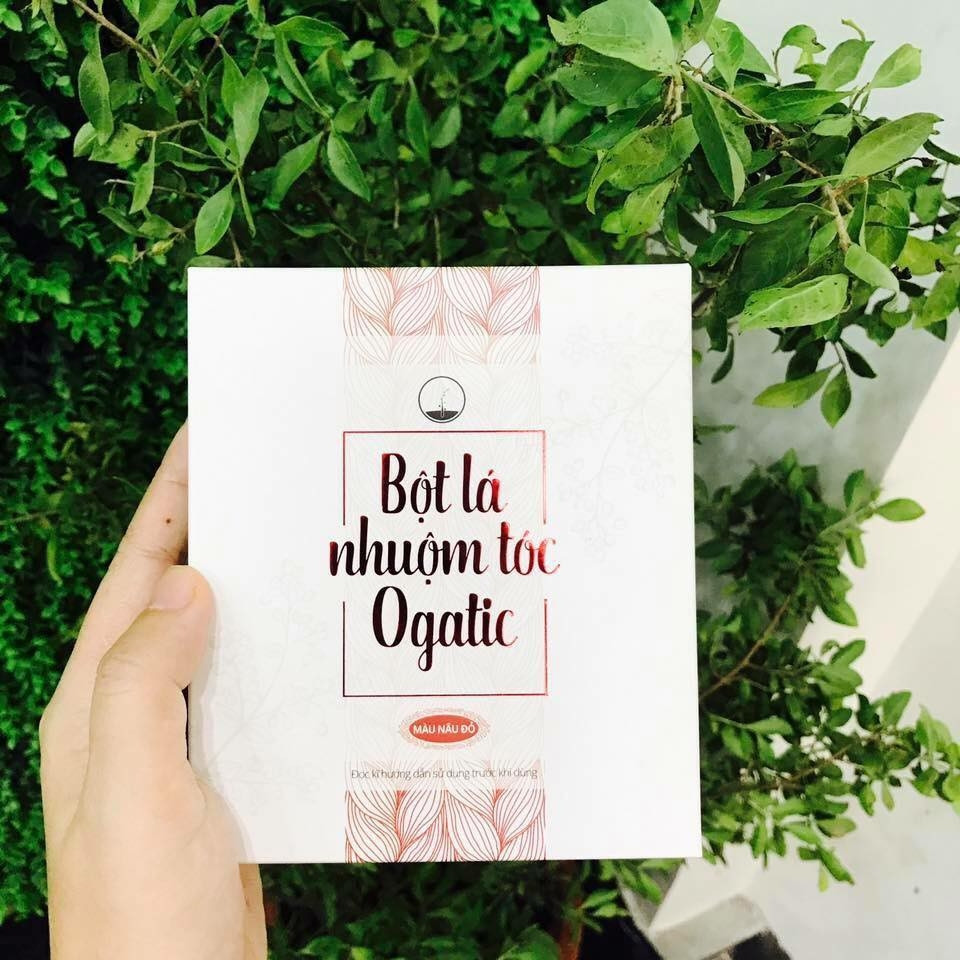 Bột lá nhuộm tóc Ogatic