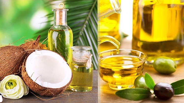 Dầu dừa kết hợp dầu ôliu