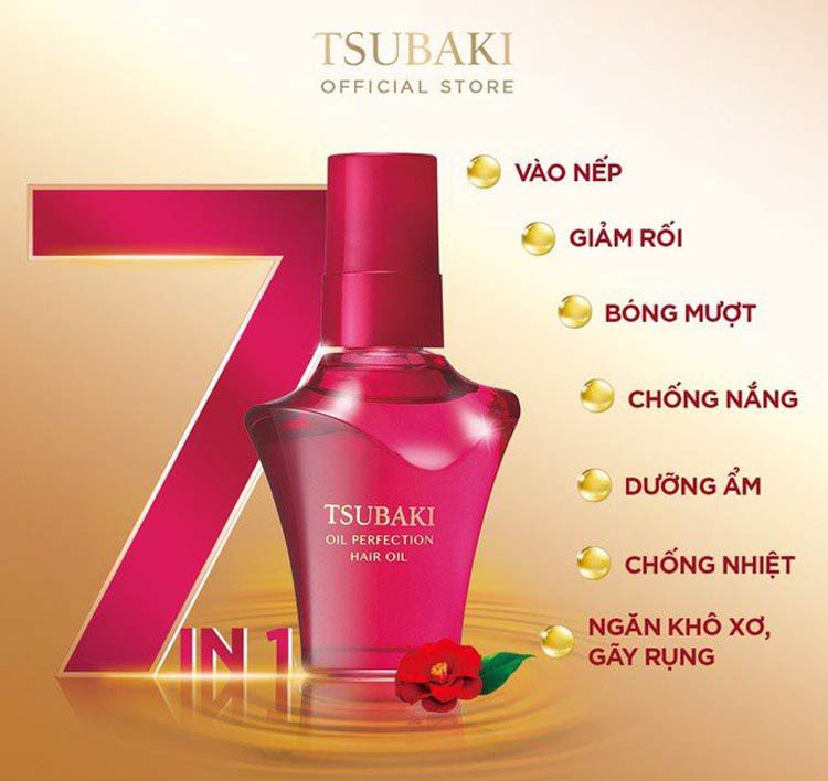 Dầu Dưỡng Tsubaki Perfection Hair Oil