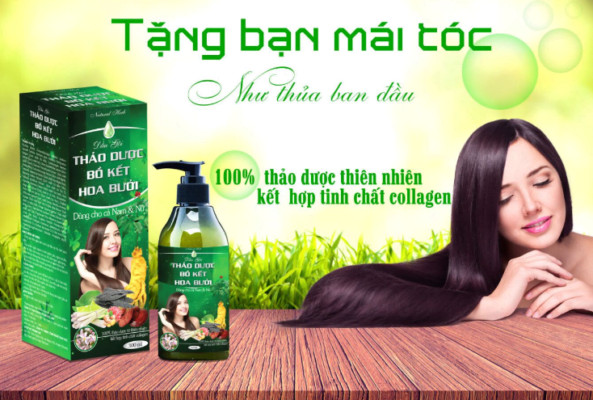 Dầu Gội Bồ Kết Hoa Bưởi