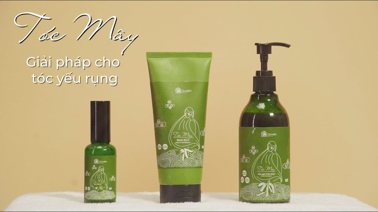 Dầu Gội Bồ Kết Thảo Dược Cỏ Mềm Tóc Mây