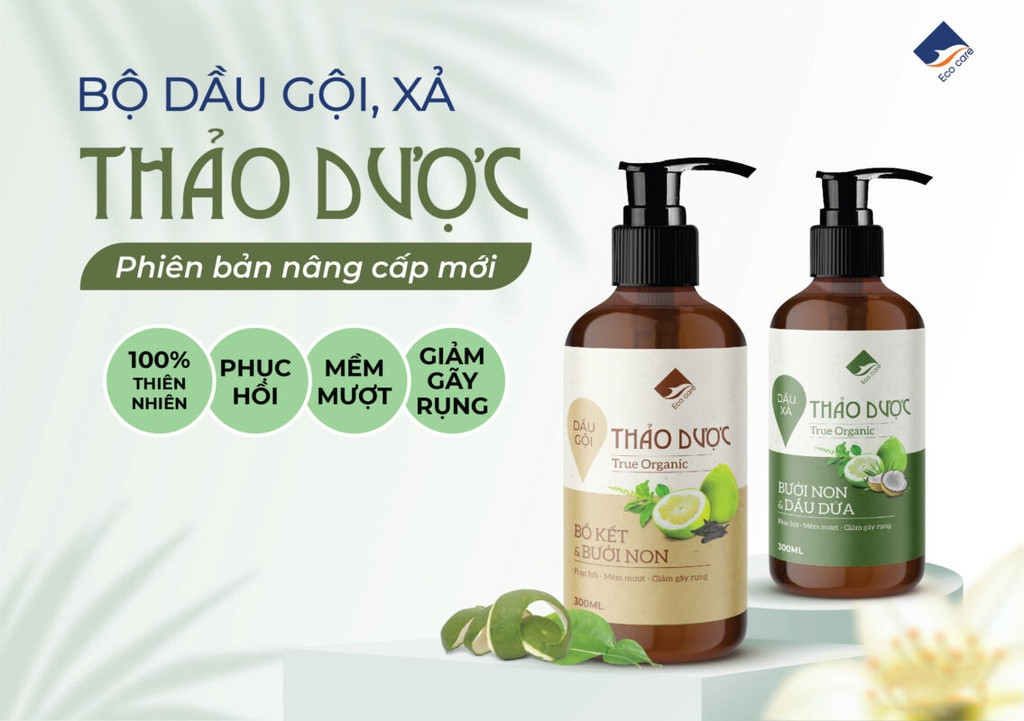 Dầu Gội Bồ Kết True Organic Ecocare