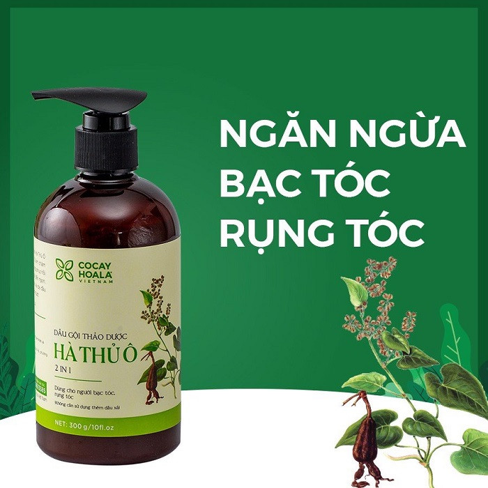 Dầu Gội Thảo Dược Hà Thủ Ô COCAYHOALA